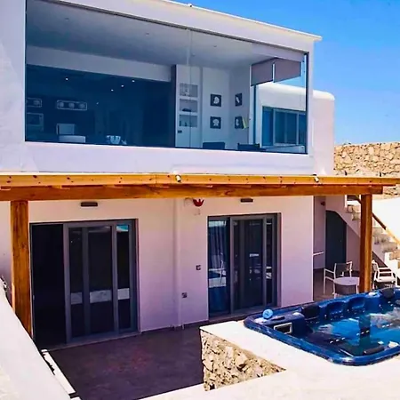 Luxury Frankie Mykonos Private Pool&jacuzzi Kalafatis